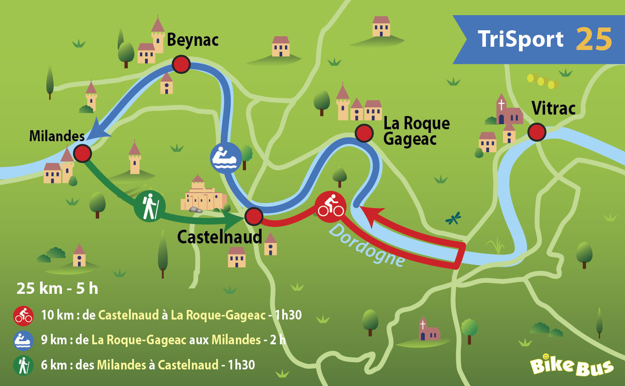 Bike Bus Plan circuit TriSport 25
